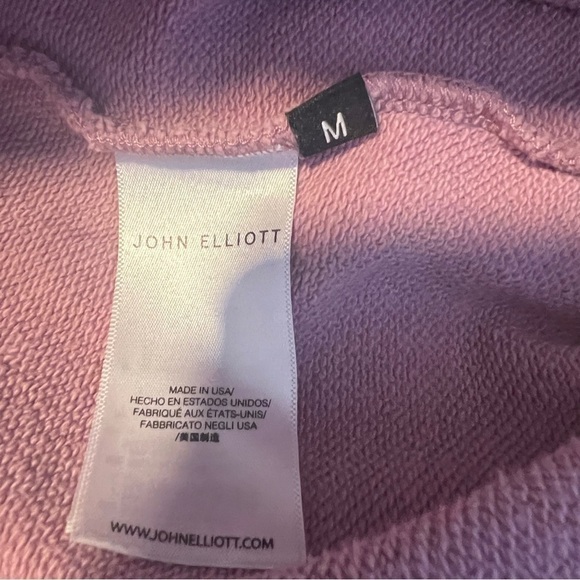 John Elliott Crimson Shorts - Picture 4 of 6